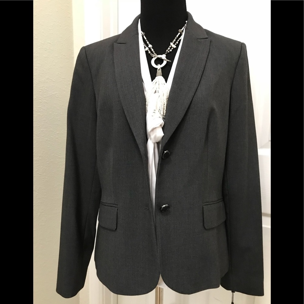 **SOLD**Calvin Klein Gray Suit Jacket Classic Fit